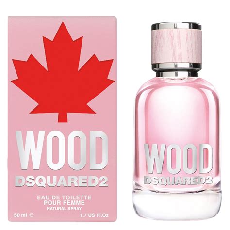 dsquared2 wood perfume for her.